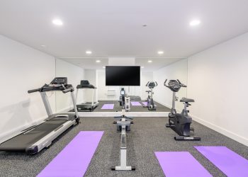 Byron Woolacombe's leisure facilities include this gym