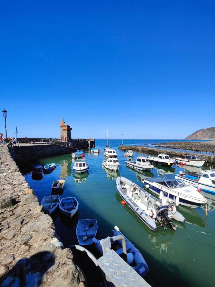 Lynmouth harbour