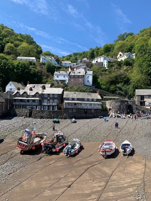 Boat at Clovelly
