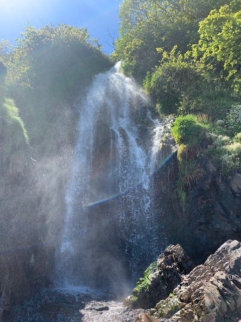 Waterfall near Clovelly