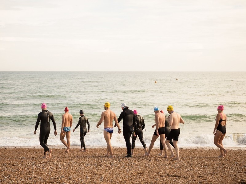 Cold water swimming